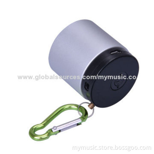 Mini Bluetooth Speaker with Aluminum Alloy, 2.0W Output PowerNew
